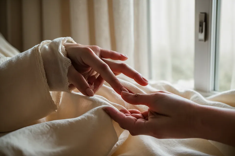 Deux tasses de thé fumant sur une table en bois, un moment de communication de couple loin du stress professionnel