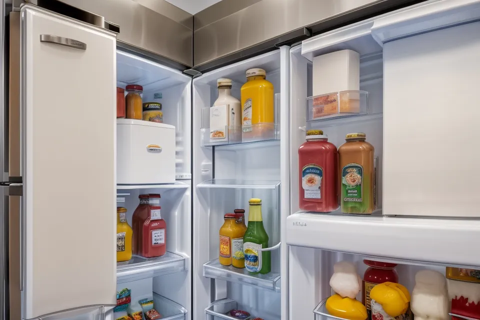 Un frigo couvert de plannings familiaux, symbole de la routine amoureuse qui envahit la vie de couple